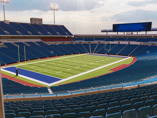 Highmark Stadium - NY - Section Bud Light Club 11 Seat View