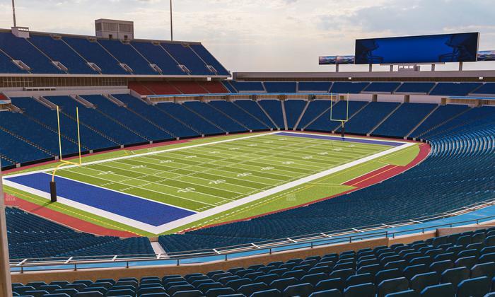 Highmark Stadium - NY - Section Bud Light Club 11 Seat View
