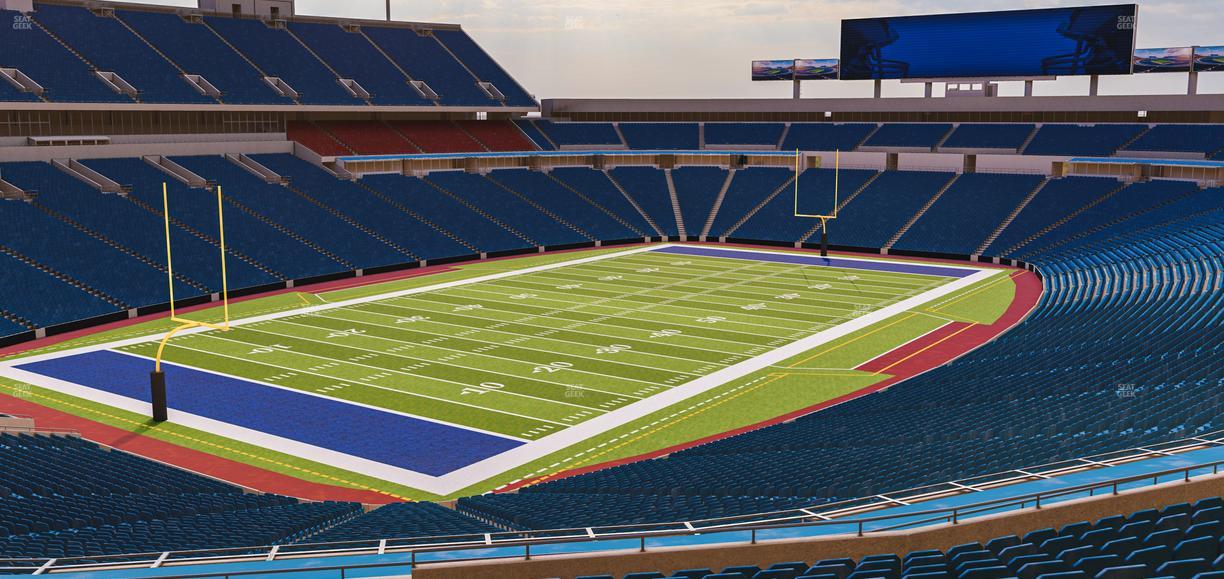 Highmark Stadium - NY - Section Bud Light Club 12 Seat View