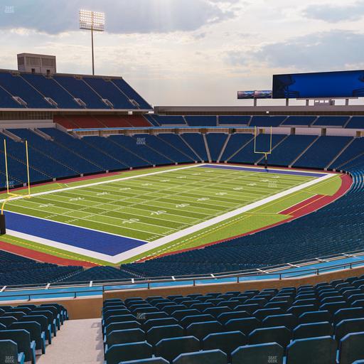 Highmark Stadium - NY - Section Bud Light Club 12 Seat View