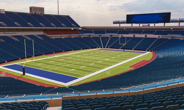 Highmark Stadium - NY - Section Bud Light Club 12 Seat View