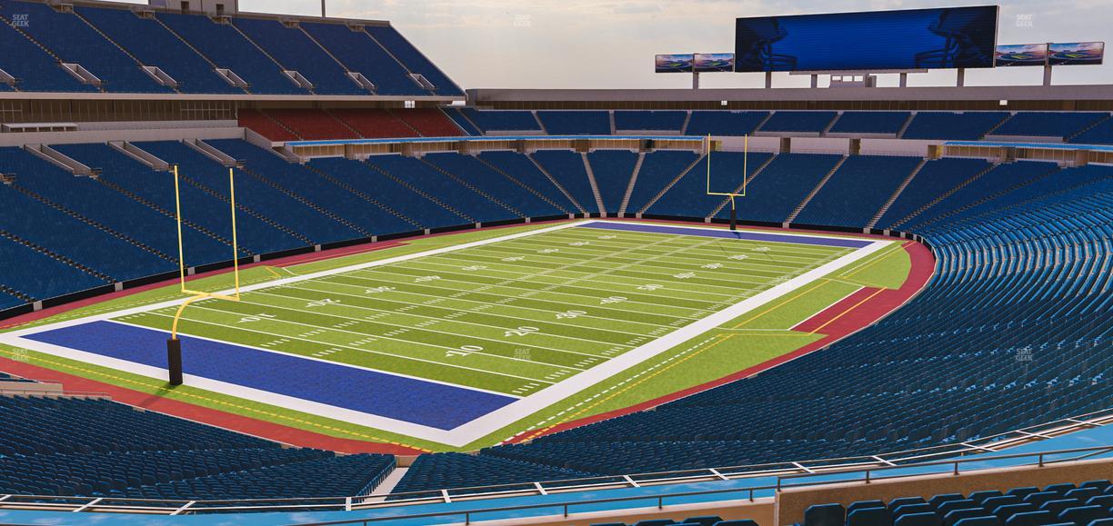 Highmark Stadium - NY - Section Bud Light Club 13 Seat View