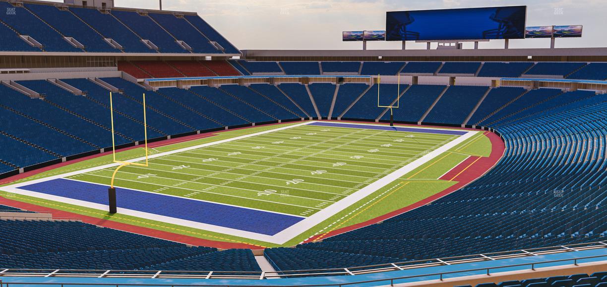 Highmark Stadium - NY - Section Bud Light Club 14 Seat View