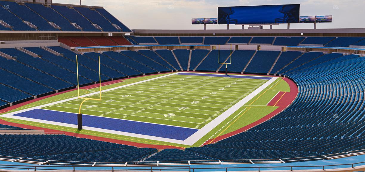 Highmark Stadium - NY - Section Bud Light Club 15 Seat View