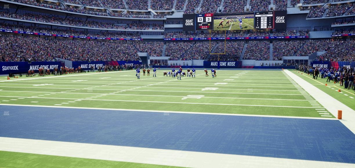 Highmark Stadium - NY - Section Club 21 Seat View