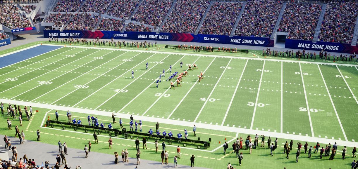Highmark Stadium - NY - Section Vip 3 Seat View