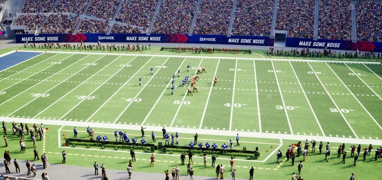 Highmark Stadium - NY - Section Vip 4 Seat View