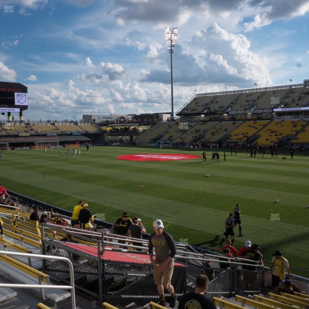 Historic Crew Stadium - Section 101 Supporters Seat View