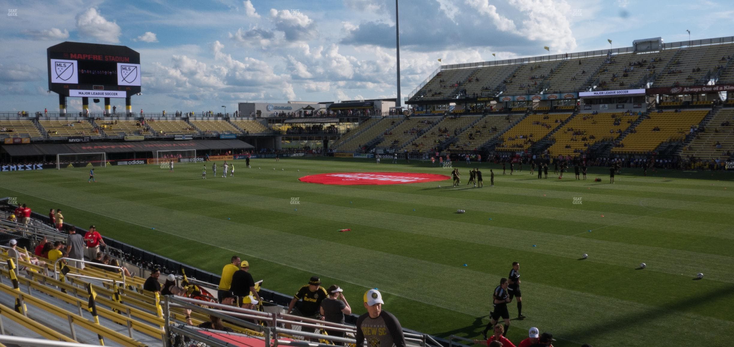 Historic Crew Stadium - Section 101 Supporters Seat View