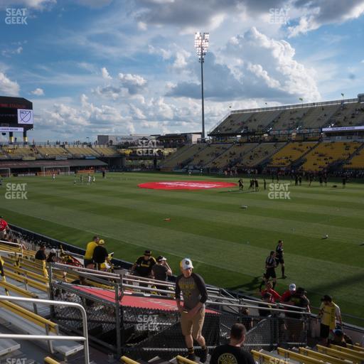Historic Crew Stadium - Section 101 Supporters Seat View