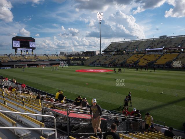 Historic Crew Stadium - Section 101 Supporters Seat View