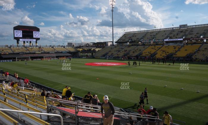 Historic Crew Stadium - Section 101 Supporters Seat View