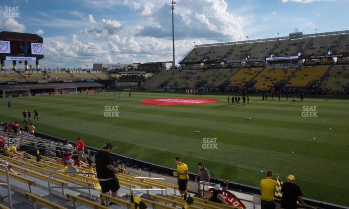 Historic Crew Stadium - Section 102 Supporters Seat View