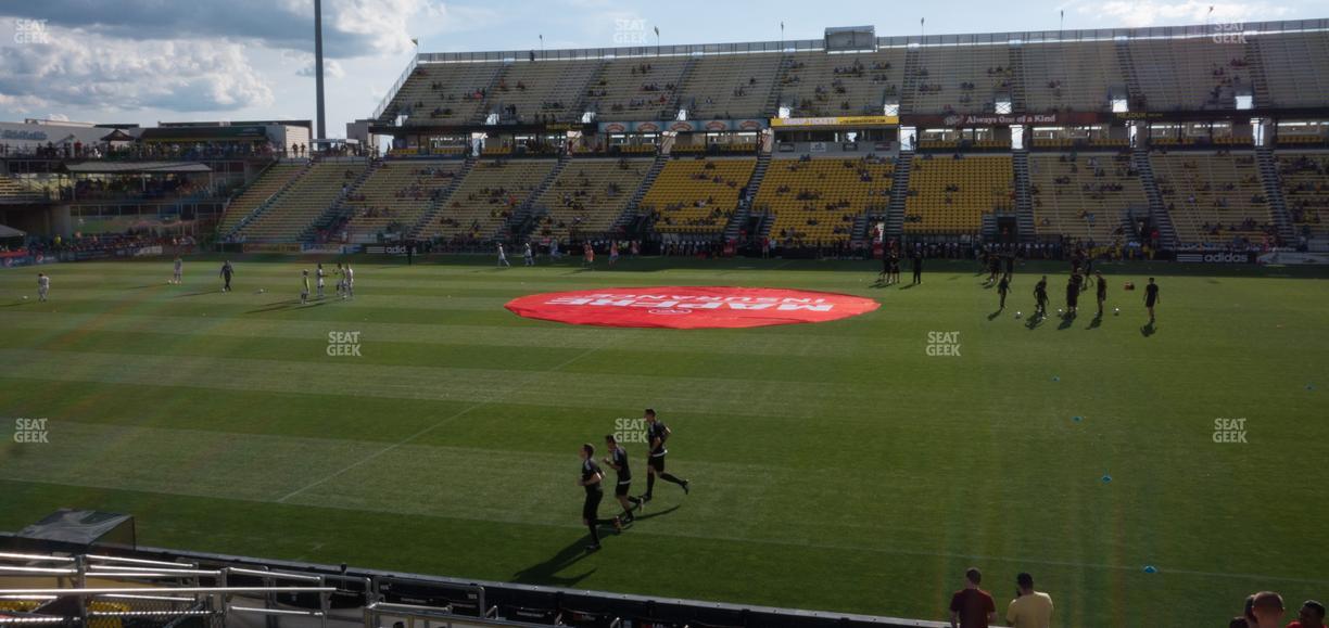 Historic Crew Stadium - Section 105 Seat View