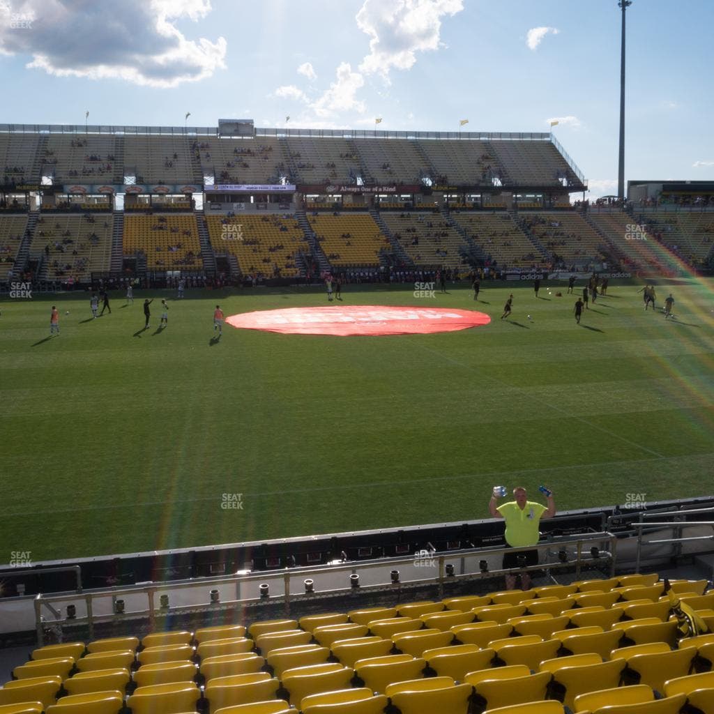 Historic Crew Stadium - Section 107 Seat View