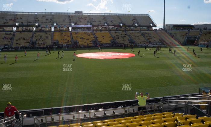Historic Crew Stadium - Section 107 Seat View