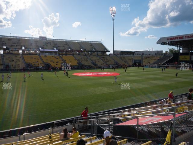 Historic Crew Stadium - Section 109 Seat View