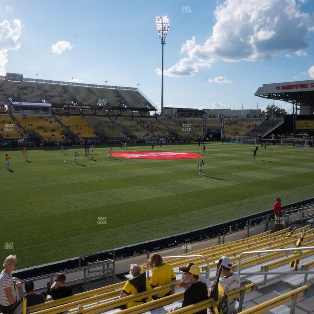 Historic Crew Stadium - Section 110 Seat View