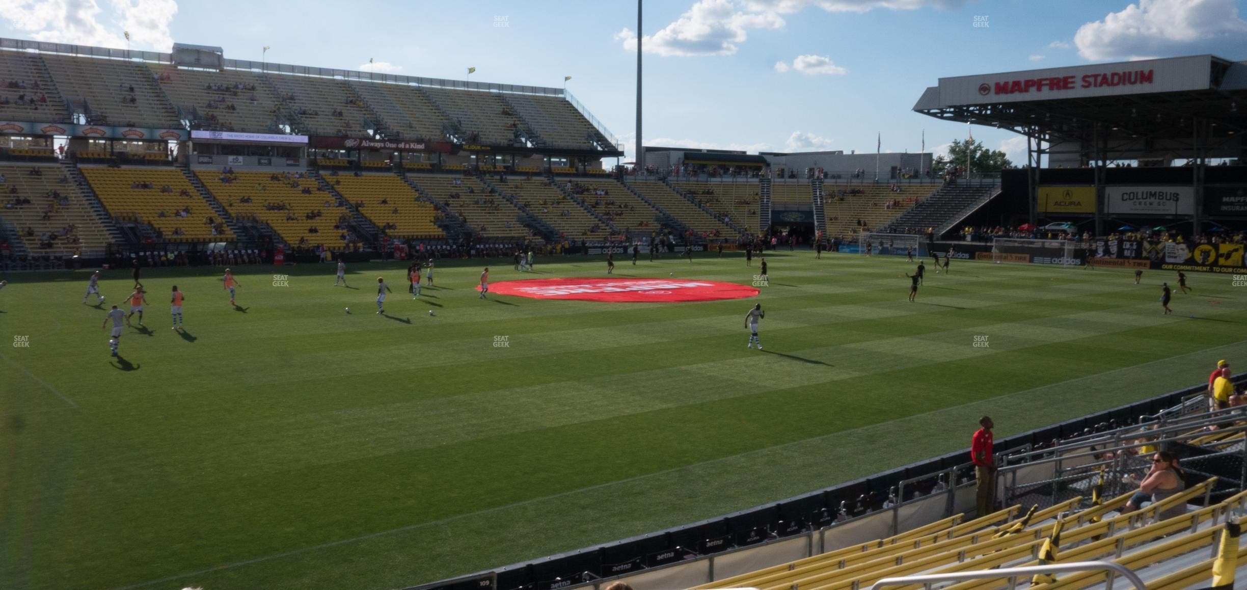 Historic Crew Stadium - Section 110 Seat View