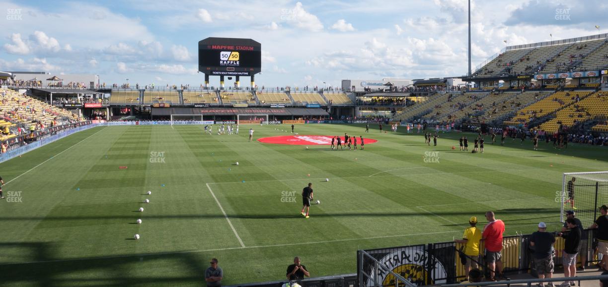 Historic Crew Stadium - Section 139 Supporters Seat View