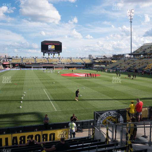 Historic Crew Stadium - Section 139 Supporters Seat View