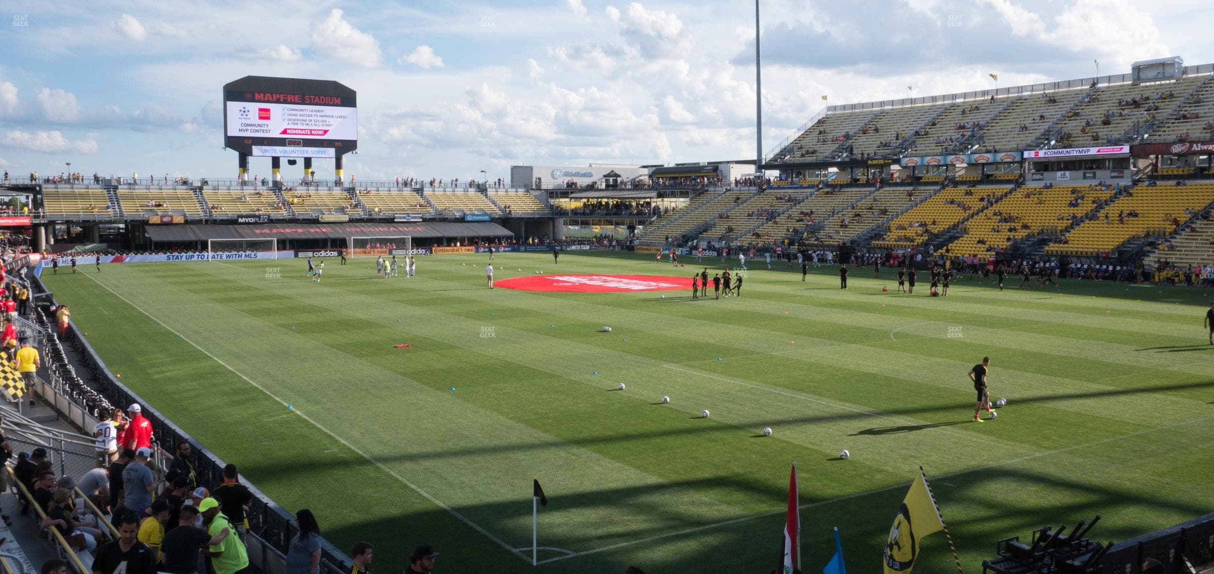 Historic Crew Stadium - Section 141 Supporters Seat View