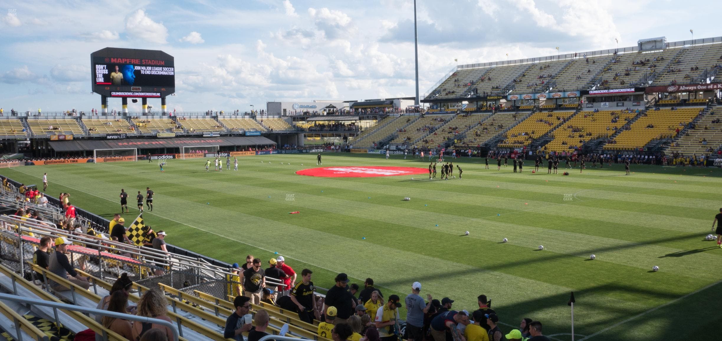 Historic Crew Stadium - Section 142 Supporters Seat View