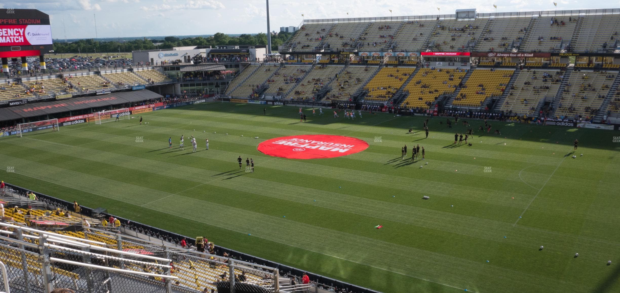 Historic Crew Stadium - Section 202 Seat View