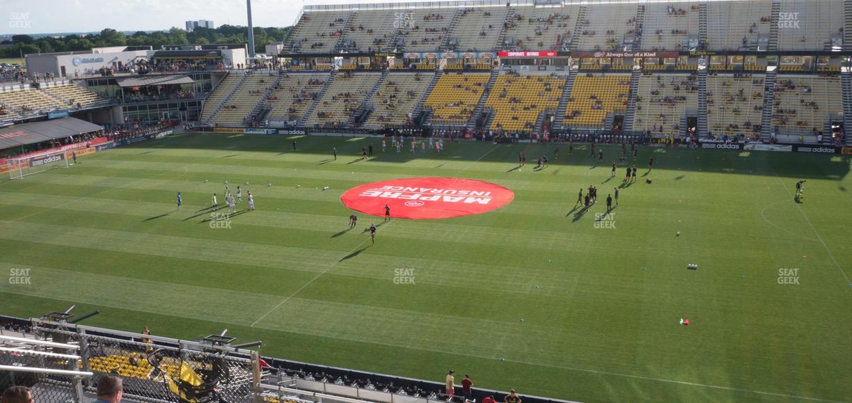 Historic Crew Stadium - Section 204 Seat View