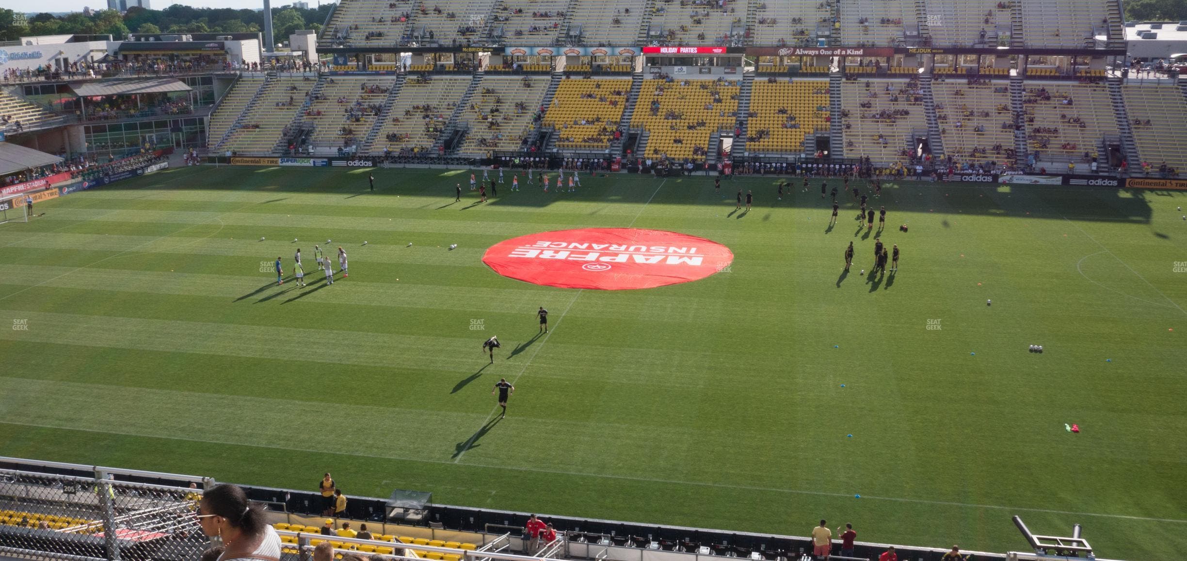 Historic Crew Stadium - Section 205 Seat View