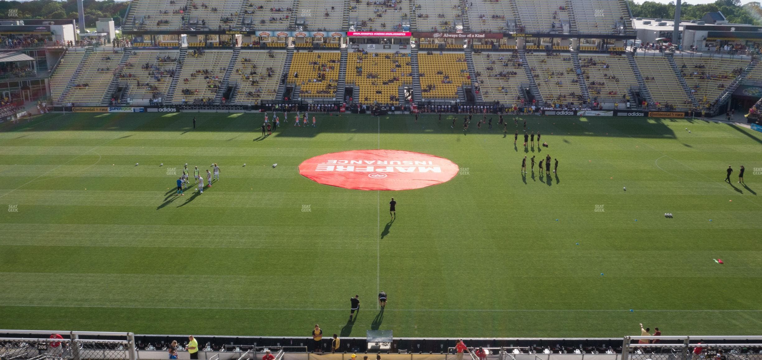 Historic Crew Stadium - Section 206 Seat View