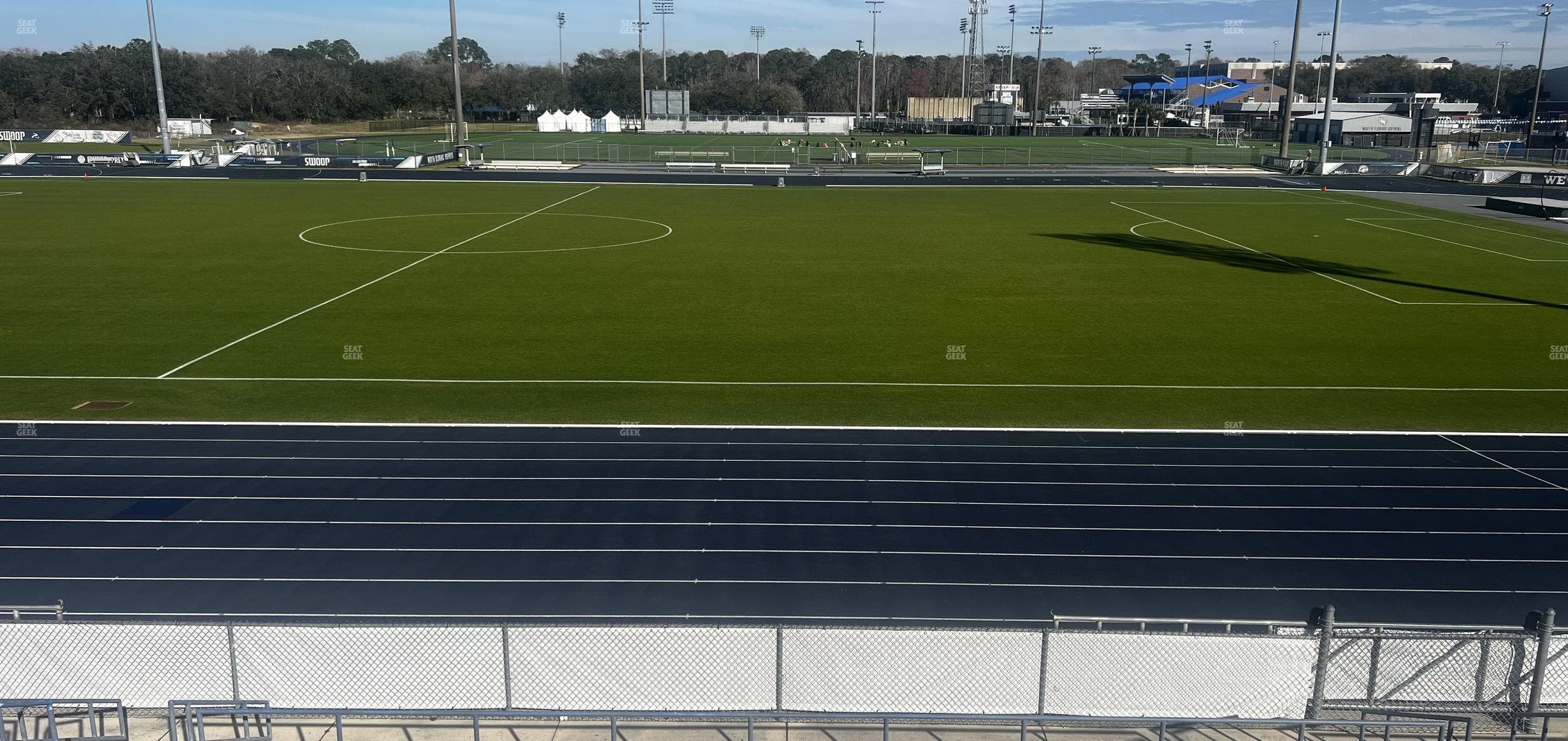 Hodges Stadium - Section Club Seating 104 Ada Seat View