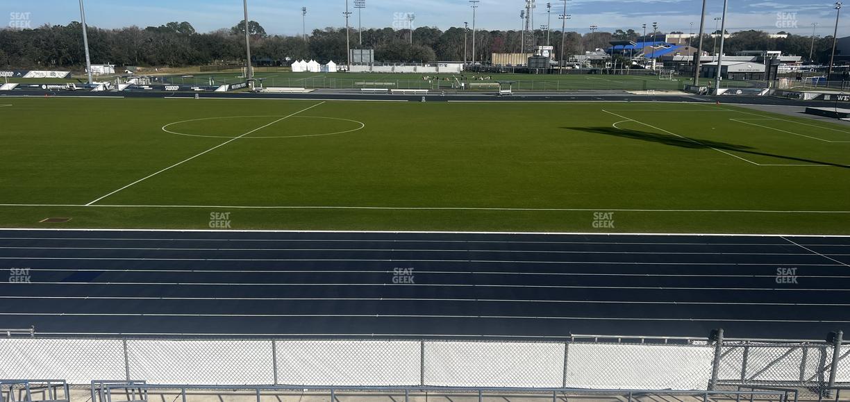 Hodges Stadium - Section Club Seating 104 Seat View