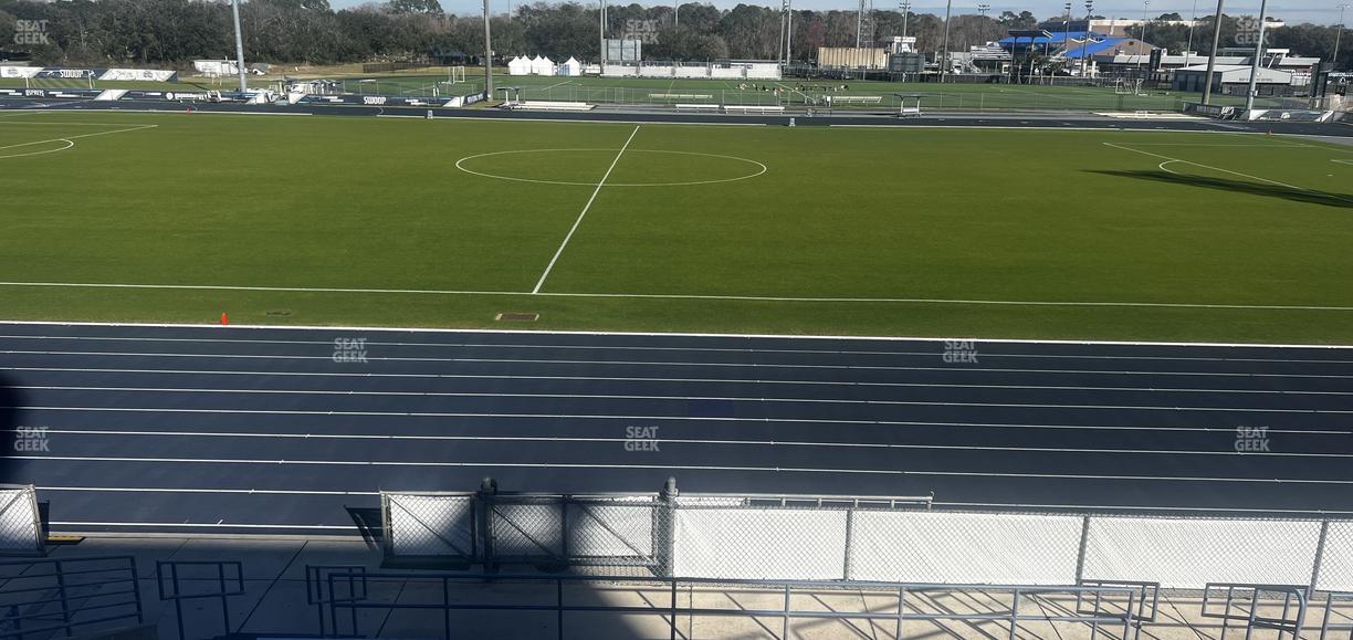 Hodges Stadium - Section Club Seating 105 Ada Seat View