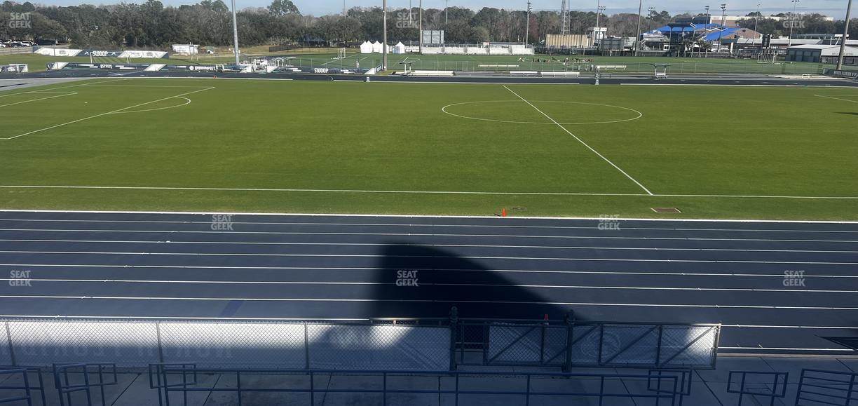 Hodges Stadium - Section Club Seating 106 Ada Seat View