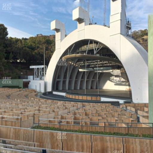 Hollywood Bowl - Section D Seat View