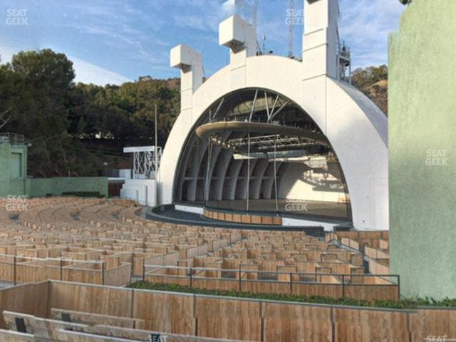 Hollywood Bowl - Section D Seat View
