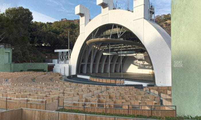 Hollywood Bowl - Section D Seat View