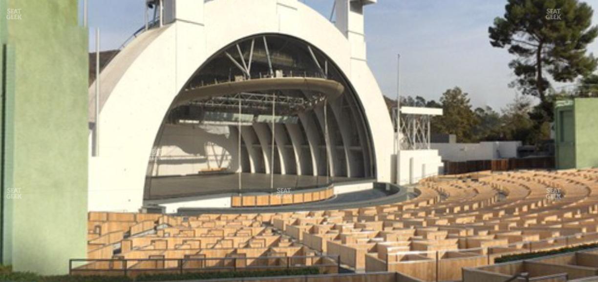 Hollywood Bowl - Section E Seat View