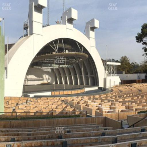 Hollywood Bowl - Section E Seat View
