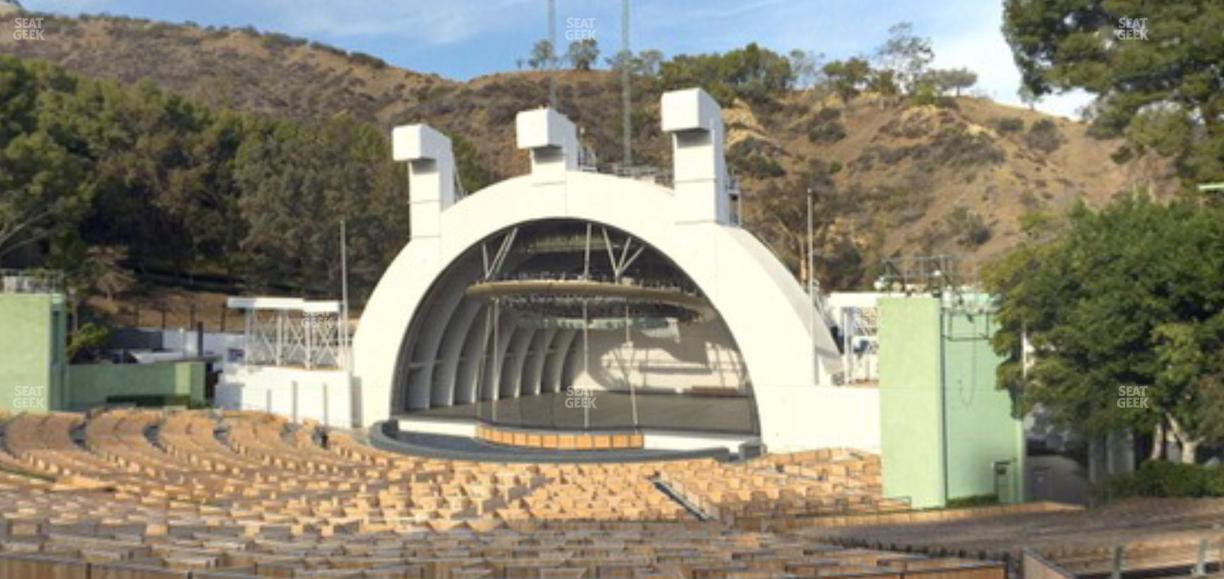 Hollywood Bowl - Section F 2 Seat View