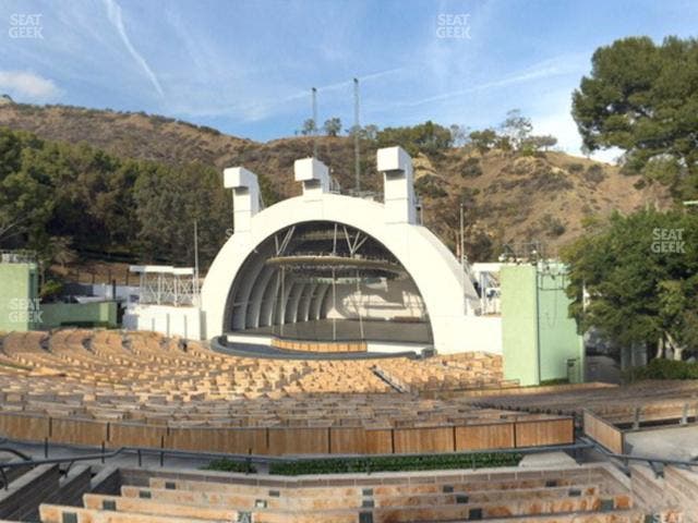 Hollywood Bowl - Section F 2 Seat View