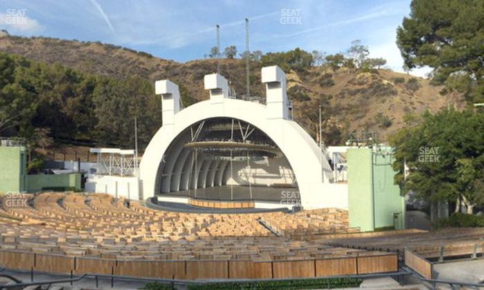 Hollywood Bowl - Section F 2 Seat View