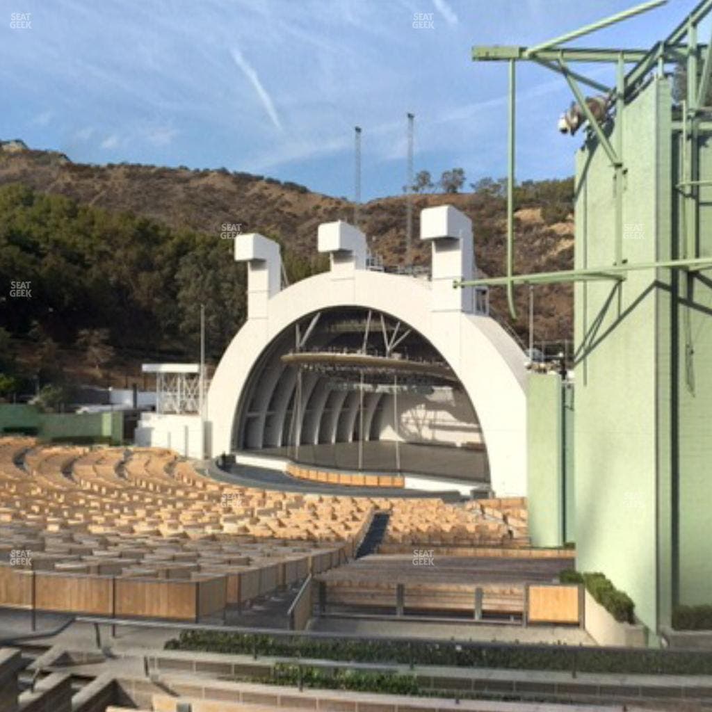 Hollywood Bowl - Section F 3 Seat View