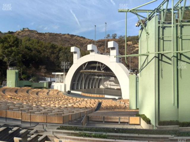 Hollywood Bowl - Section F 3 Seat View