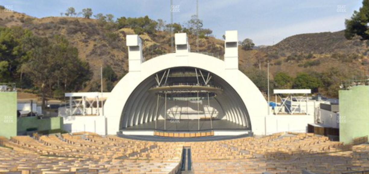 Hollywood Bowl - Section G 1 Seat View