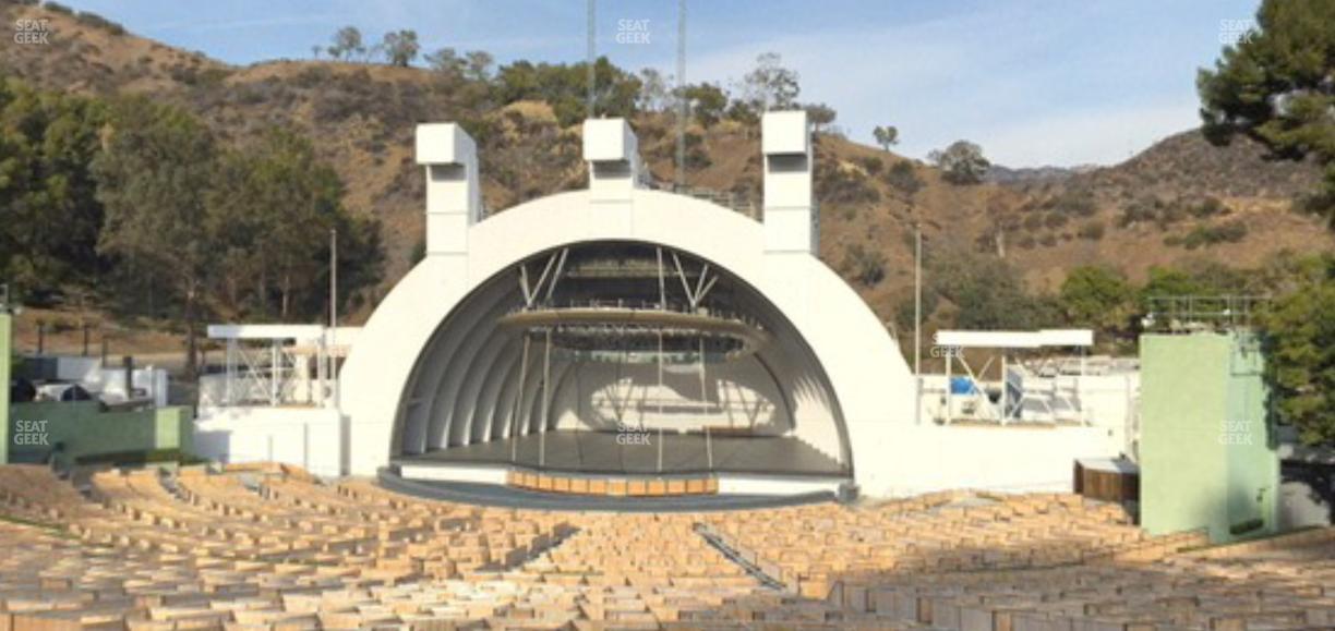 Hollywood Bowl - Section G 2 Seat View