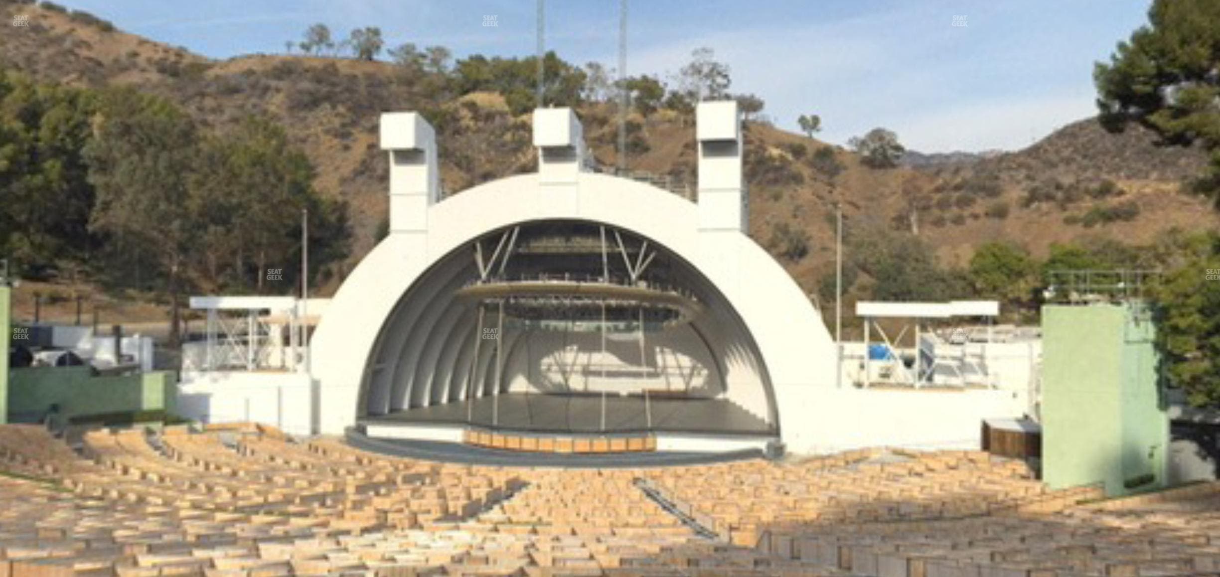 Hollywood Bowl - Section G 2 Seat View