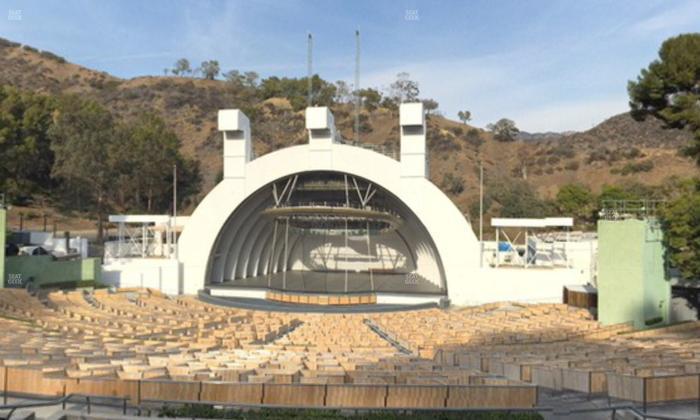 Hollywood Bowl - Section G 2 Seat View