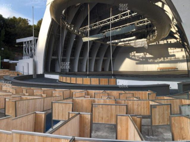 Hollywood Bowl - Section Garden 1 Seat View